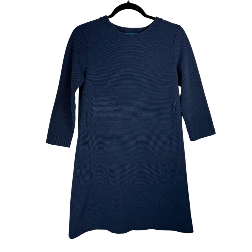 Boden Navy Ribbed Ottoman Dress Sz 6